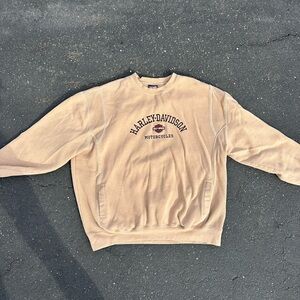 Harley-Davidson Tan Crewneck